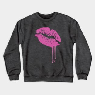 Lipstick smile... Crewneck Sweatshirt